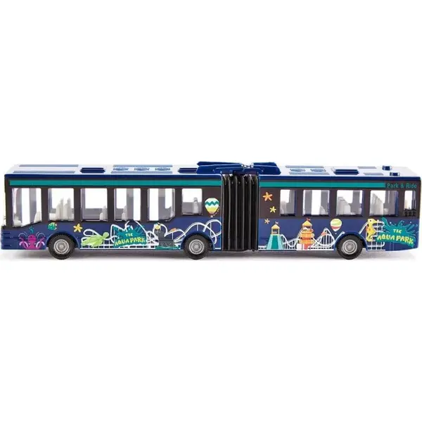 Siku 1617 Kĺbový autobus tmavomodrý The aguapark  1:87