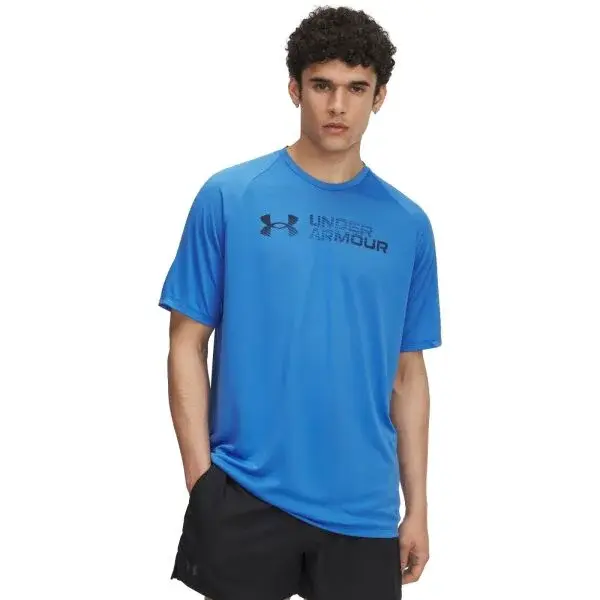 Under Armour TECH REFLECTIVE Pánske tričko, modrá, veľkosť XXXL