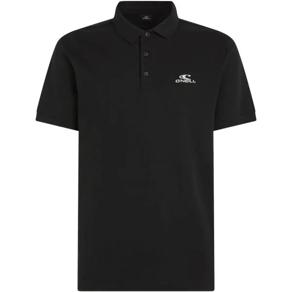 O'Neill SLUB POLO Pánske polo tričko, čierna, veľkosť