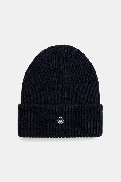 Čiapka s prímesou vlny United Colors of Benetton