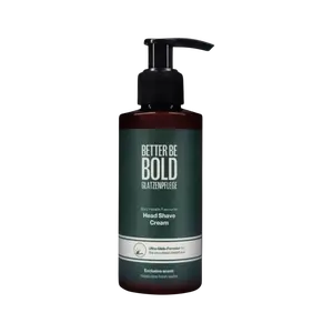 BETTER BE BOLD Krém pre perfektné oholenie hlavy 150 ml