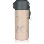 Zopa Thermo Bottle with Silicone Holder and Drinking Spout termoska s rúrkou Safari 350 ml