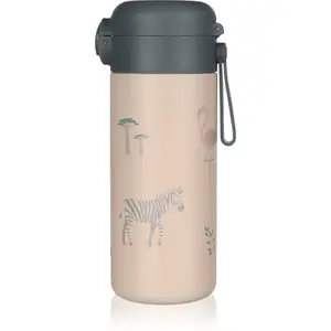 Zopa Thermo Bottle with Silicone Holder and Drinking Spout termoska s rúrkou Safari 350 ml