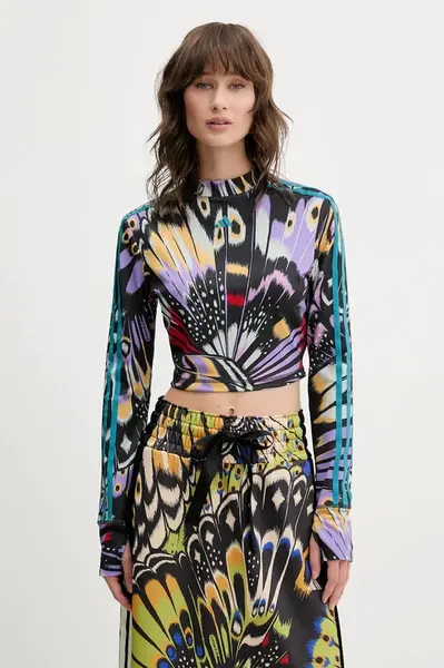 Tričko s dlhým rukávom adidas x Farm Rio