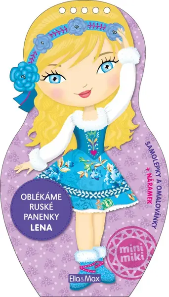 Oblékáme ruské panenky - Lena (poškozená)