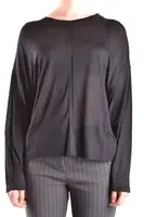 Čierne tričko s dlhým rukávom Dondup