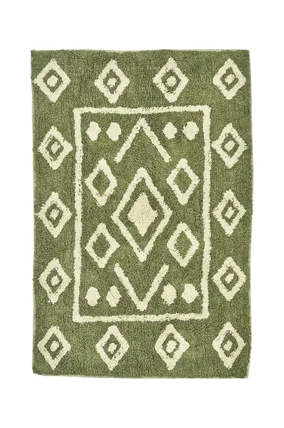 Bavlněný koupelnový kobereček Madam Stoltz 60 x 90 cm