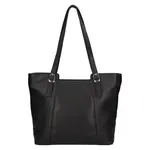 Kožená dámska kabelka cez rameno SendiDesign Marle – čierna