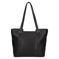 Kožená dámska kabelka cez rameno SendiDesign Marle – čierna