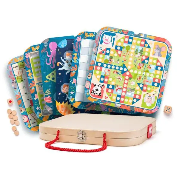 Woody Kufřík se souborem her