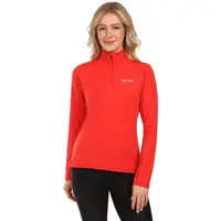 KILPI WILLIE Dámske termo tričko s dlhým rukávom, červená, veľkosť