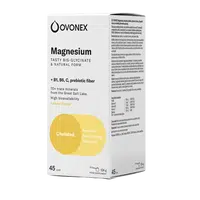 OVONEX Magnesium, citrónová příchuť 124 g
