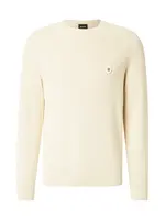 BOSS Sveter 'Ullian'  prírodná biela