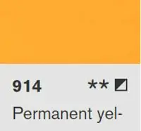 Akryl Lascaux Studio 85ml – 914 Permanent yellow medium