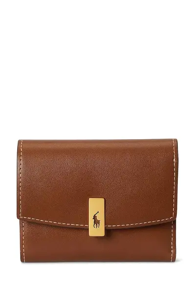 Kožená peněženka Polo Ralph Lauren