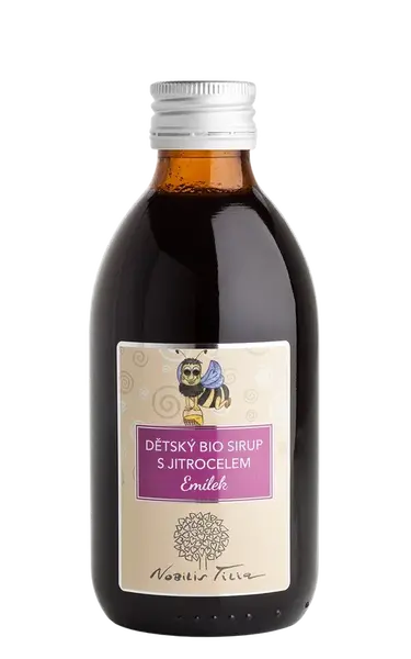 NOBILIS TILIA Detský BIO sirup so skorocelom Emil 250 ml