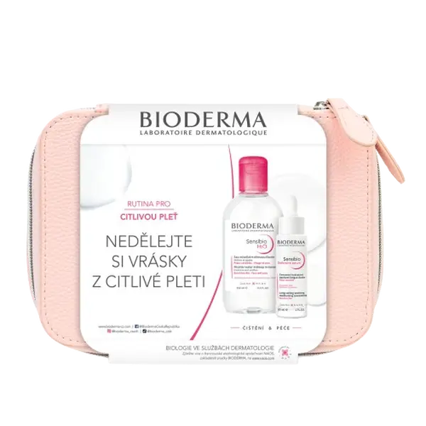 BIODERMA Sensibio dárkový balíček pro citlivou pleť a vrásky