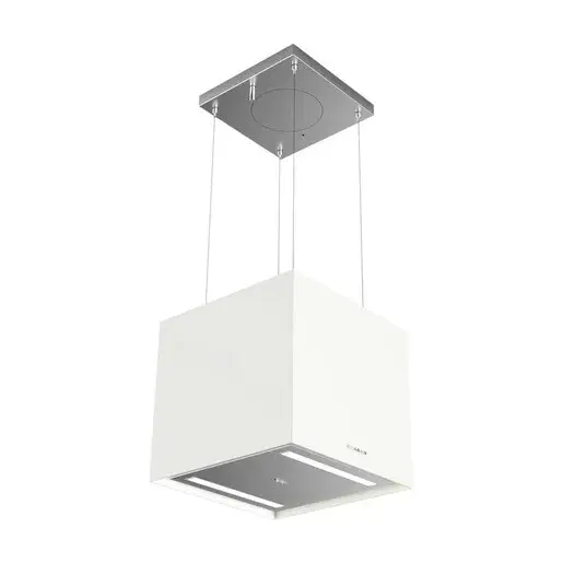 Ostrovčekový digestor Faber SOFT CUBE BIANCO KOS F40