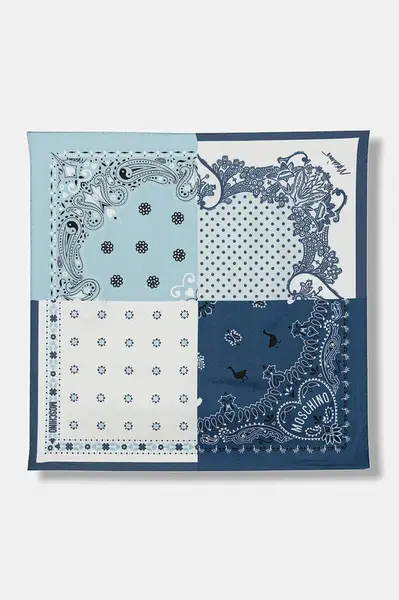 Hedvábný šátek Moschino