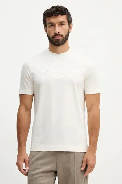 Bavlněné tričko BOSS C-Thompson 243_AM