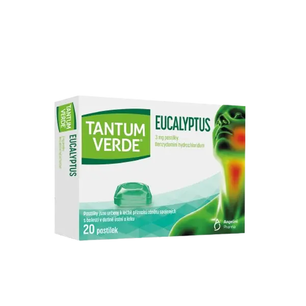 TANTUM VERDE Eucalyptus 3 mg 20 pastilek