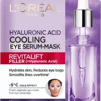 L'ORÉAL PARIS Revitalift Filler Textilní oční maska s chladivým efektem 13 g