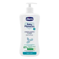 CHICCO Mléko tělové s dávkovačem Baby Moments 87 % přírodních složek 500 ml