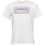 Quiksilver RANGE LIFE FRONT SS Pánské triko, bílá, velikost