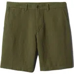 GAP LINEN FIXED WAIST Pánske kraťasy, khaki, veľkosť