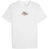 Puma GRAPHIC WORDING TEE Pánské triko, bílá, velikost