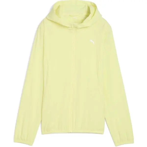 Puma RUN VELOCITY WOVEN JACKET W Dámská sportovní bunda, žlutá, velikost