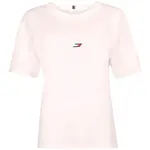 Tommy Hilfiger RELAXED TH GRAPHIC TEE Dámské tričko, bílá, velikost