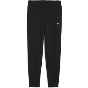 Puma ESSENTIALS ELEVATED SWEAT PANTS FL W Dámské tepláky, černá, velikost