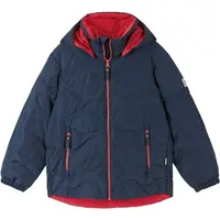 REIMA FOSSILA Dětská zimní bunda, tmavě modrá, velikost