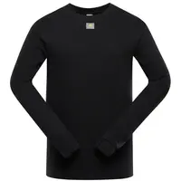 NAX LOGEN Pánská mikina, černá, velikost