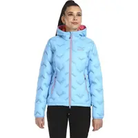 KILPI ALBERTA Dámská péřová bunda, modrá, velikost