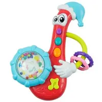 BABY MIX SAXOFON Dětské chrastítko, červená, velikost