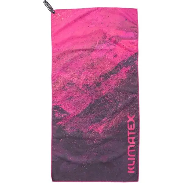 Klimatex RIMINI Sportovní ručník, fialová, velikost