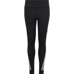 adidas 3-STRIPES LEGGINGS Dívčí tréninkové legíny, černá, velikost