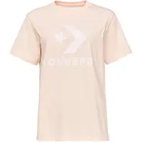 Converse STANDARD FIT CENTER STAR CHEV Dámské tričko, růžová, velikost