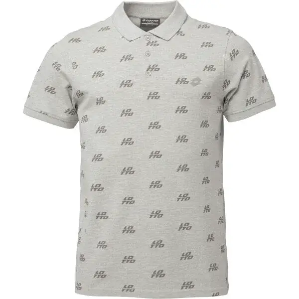 Lotto ELADIO Pánské polo triko, šedá, velikost