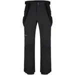 LOAP LUPOUN Pánské lyžařské softshellové kalhoty, černá, velikost