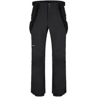 LOAP LUPOUN Pánské lyžařské softshellové kalhoty, černá, velikost