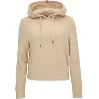 Tommy Hilfiger 1985 MINI CORP LOGO Dámská mikina, béžová, velikost