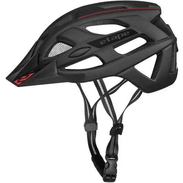 Etape ESCAPE Cyklistická přilba, černá, velikost (58 - 60)