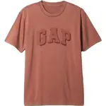 GAP INTL LOGO Pánské tričko, hnědá, velikost
