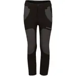 ALPINE PRO BRENO Dětské softshellové kalhoty, černá, velikost 152-158