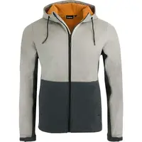 ALPINE PRO KREL Pánská bunda, tmavě šedá, velikost