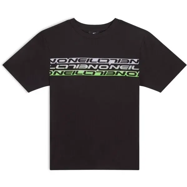 O'Neill STRIPE Chlapecké tričko, černá, velikost