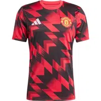 adidas MANCHESTER UNITED FC PRESHI Pánské sportovní triko, červená, velikost XXL